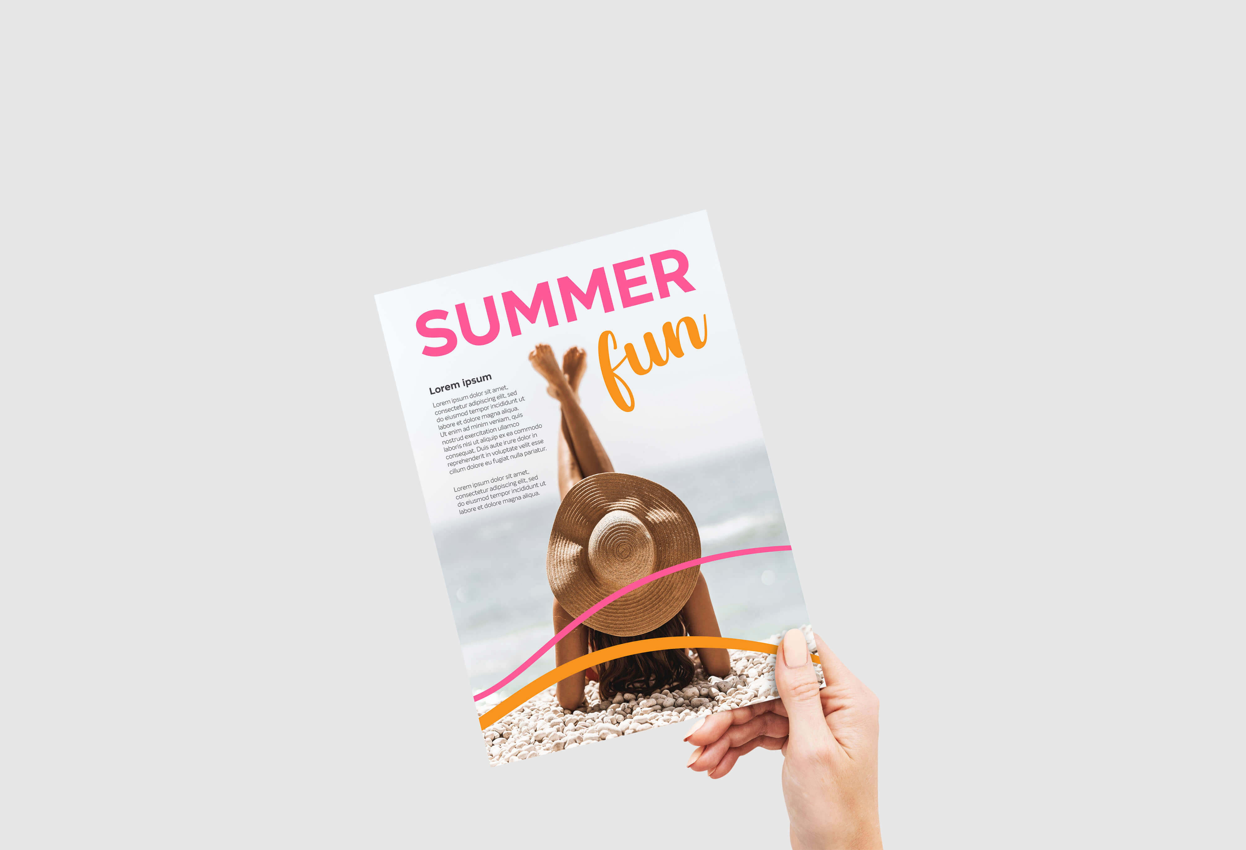 Flyer A5 (Fluturaș standard, ușor de distribuit)