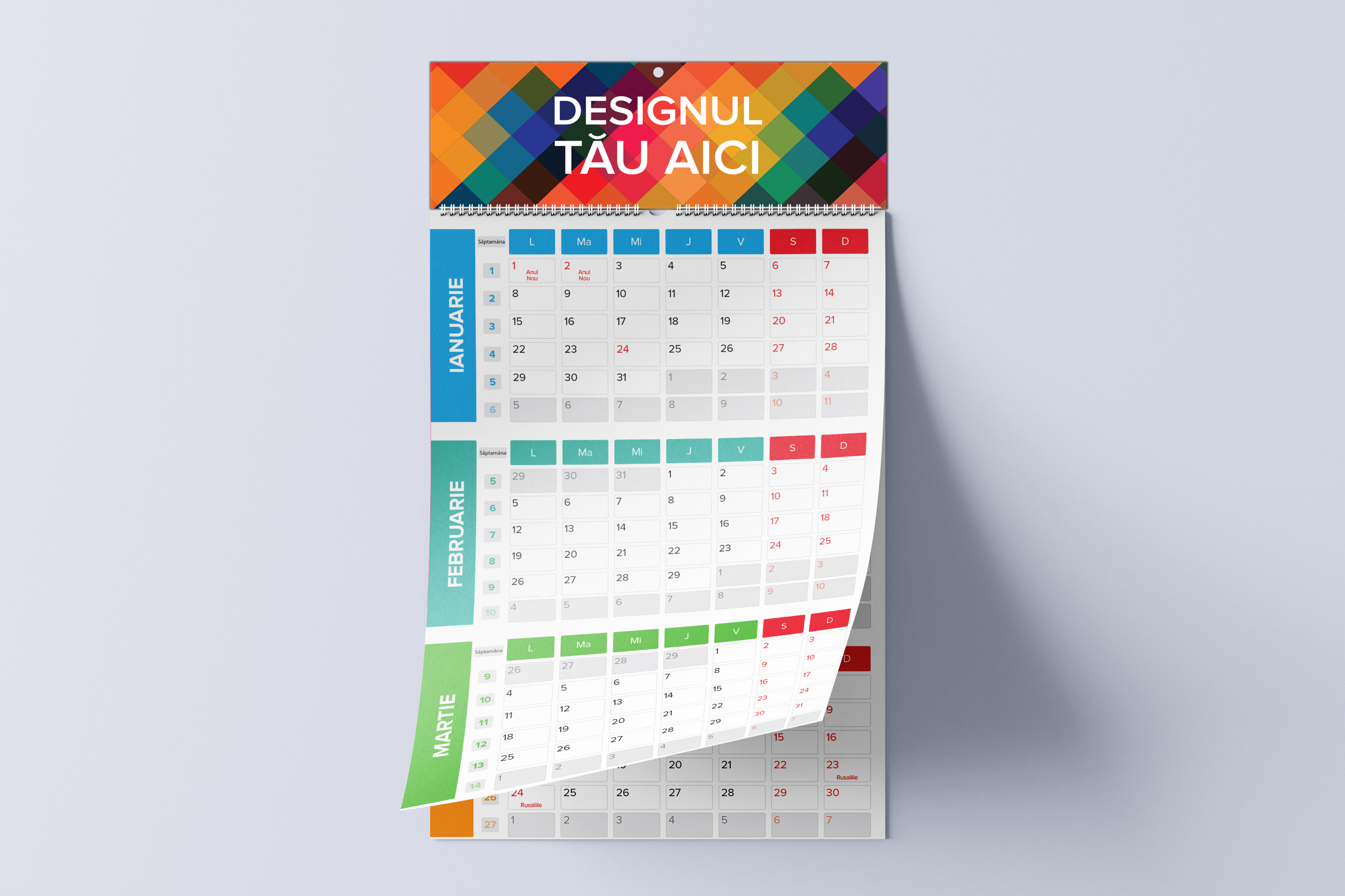 Calendar de perete ECONOMY