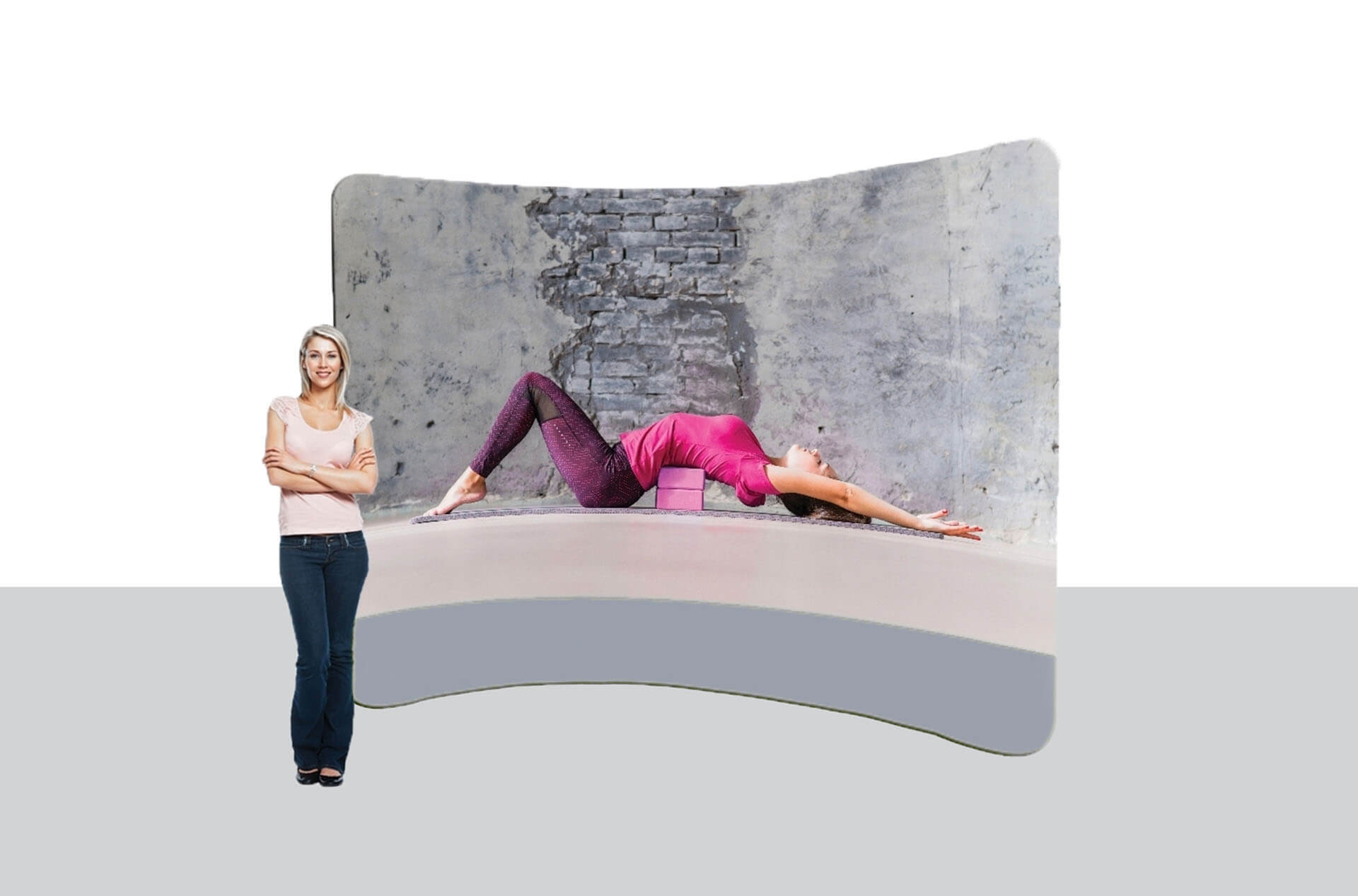 Pop-up Textil Curb