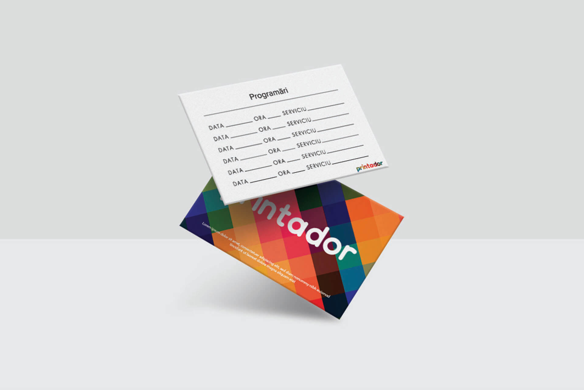 Card de programare personalizat – clinici, saloane, cabinete
